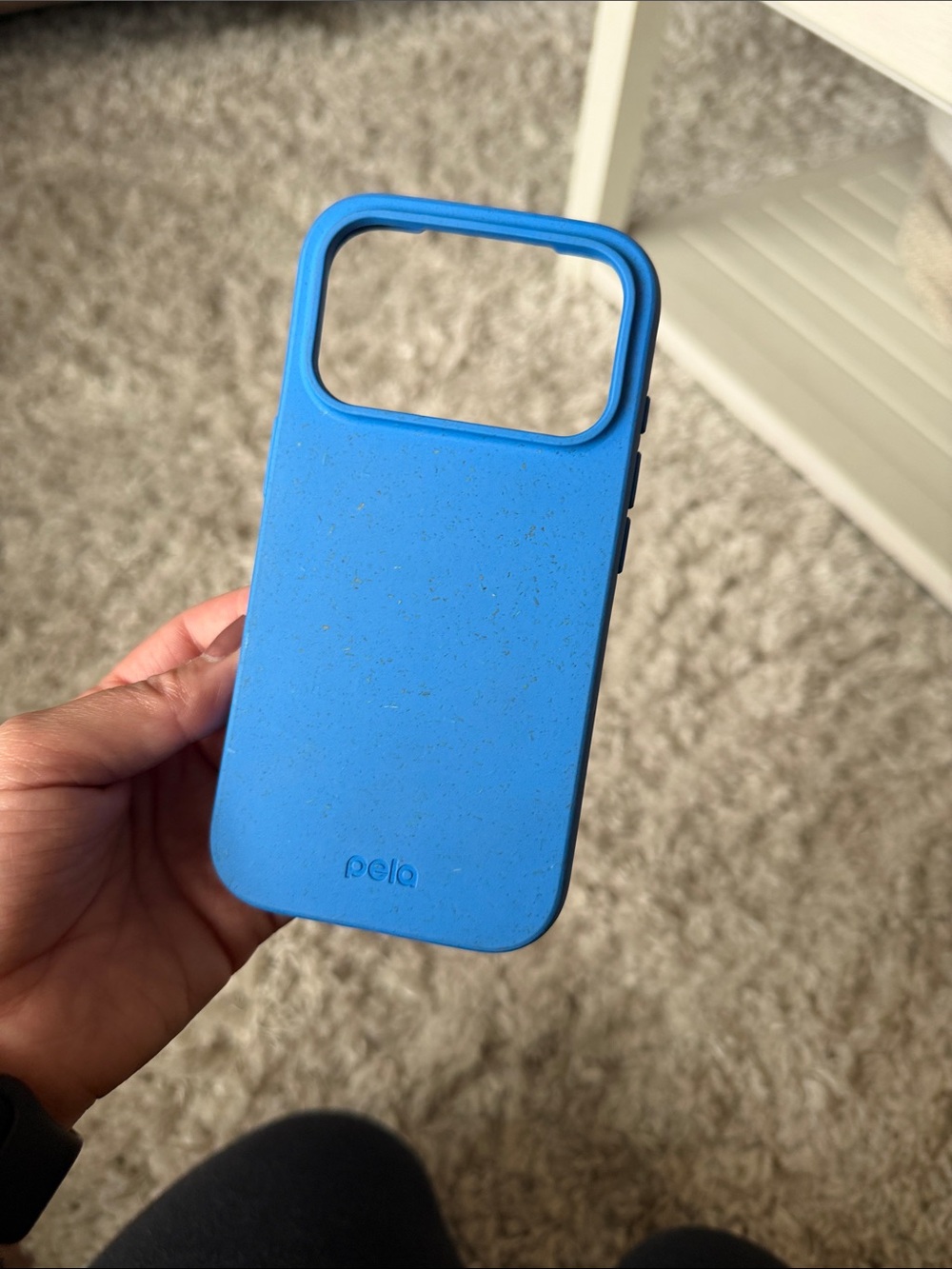Pela Blue Protective Phone Case with Soft-Touch Finish